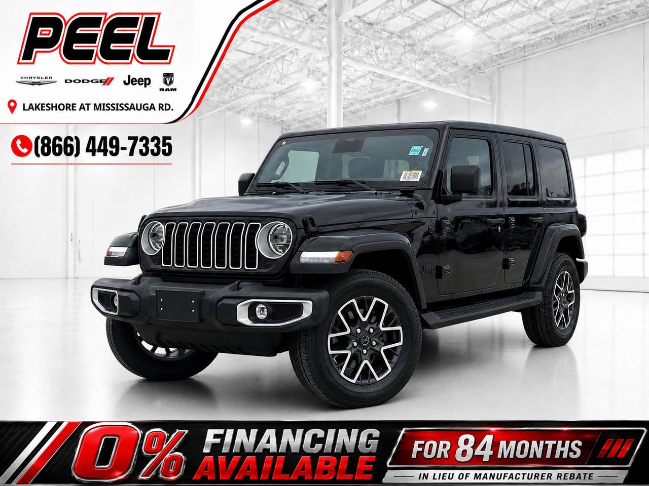 2026 Jeep Wrangler SAHARA 4DR | Sky-Top | Leather | 18" Alloys | Nav Photo