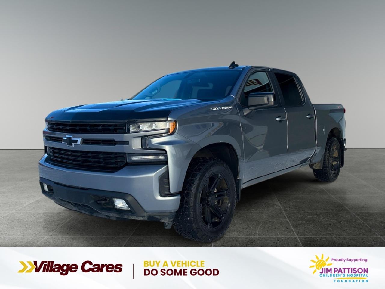 <b>Remote Start, Aluminum Wheels, Apple CarPlay, Android Auto, LED Lights, Touch Screen, EZ-Lift Tailgate, Remote Keyless Entry, Cruise Control, Rear View Camera, Teen Driver Technology, Locking Tailgate, Streaming Audio, 4G LTE</b><br> <br> We sell high quality used cars, trucks, vans, and SUVs in Saskatoon, Regina, Prince Albert and overall Saskatchewan area.<br> <br>  Offering unprecedented power, efficiency and technology, this Chevy Silverado 1500 is designed to get the job done right. This 2020 Chevrolet Silverado 1500 is for sale today. <br> <br>The Chevy Silverado 1500 is functional and ergonomic, suited for the work-site and or family life. Bold styling throughout gives it amazing curb appeal and a dominating stance on the road, while the its smartly designed interior keeps every passenger in superb comfort and connectivity on any trip. With brawn, brains and reliability, this pickup was built by truck people, for truck people, and comes from the family of the most dependable, longest-lasting full-size pickups on the road. This  Crew Cab 4X4 pickup  has 102,591 kms. Its grey in colour and is completely accident free based on the <a href=https://vhr.carfax.ca/?id=DojfAbPK0X2SiHJMCwU2Bjl0fTCTTGc2 target=_blank>CARFAX Report</a>. It has a 8 speed automatic transmission and is powered by a  310HP 2.7L 4 Cylinder Engine.  <br> <br> Our Silverado 1500s trim level is RST. Upgrading to this Silverado 1500 RST is a great choice as it comes loaded with features like stylish aluminum wheels, a larger 8 inch touchscreen, Apple CarPlay and Android Auto, Chevrolet MyLink, bluetooth streaming audio, remote engine start and keyless entry plus an EZ-Lift tailgate. Additional features also include signature LED lights, body coloured bumpers and trim, cruise control, steering wheel audio controls, LED cargo lights, a rear vision camera, teen driver technology, LED fog lights and 4G LTE hotspot capability.<br> <br/><br><h3 style=margin-top: -20px;>More about the Dealership:</h3><br>

Looking for a <i>used car dealership in Saskatchewan</i> you can truly count on? With over <b>50 years in the auto industry</b>, weve earned a solid reputation built on trust, quality service, and lasting customer relationships.<br><br>

Our team is here to guide you through every step of your car-buying journey - from car-buying expert advice to <b>flexible financing</b> through our <b>Credit Repair program</b>. With over 100 well-priced used vehicles in stock, we make it easy for you to drive home happy. We offer <b>Delivery</b> anywhere in Saskatchewan.<br><br>

As the trusted used car dealership in Saskatoon, Regina, Prince Albert; we are committed to an excellent customer experience. <br><br> o~o