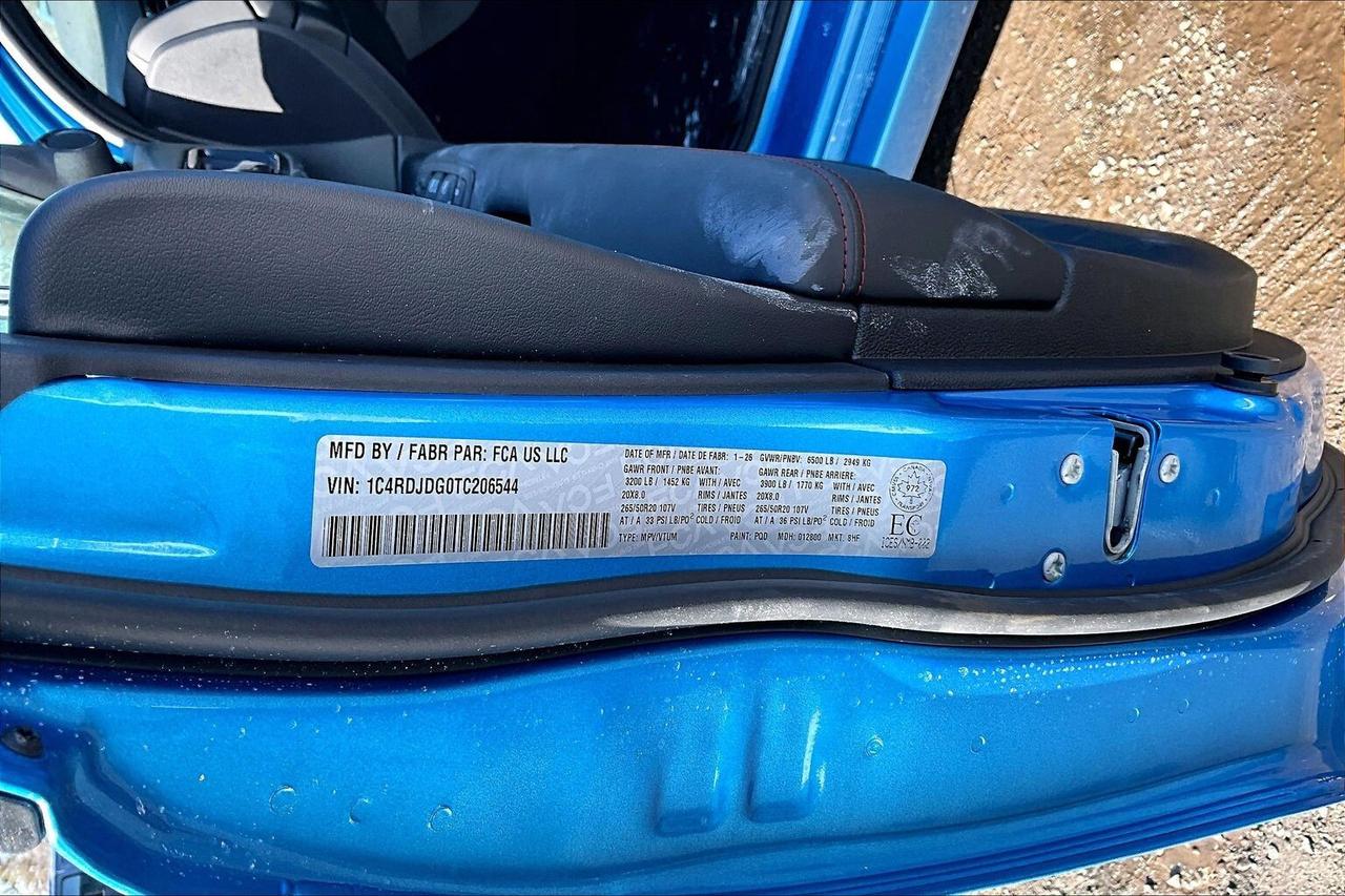 2026 Dodge Durango GT PLUS AWD | Blacktop Redline | SRT Seats Photo