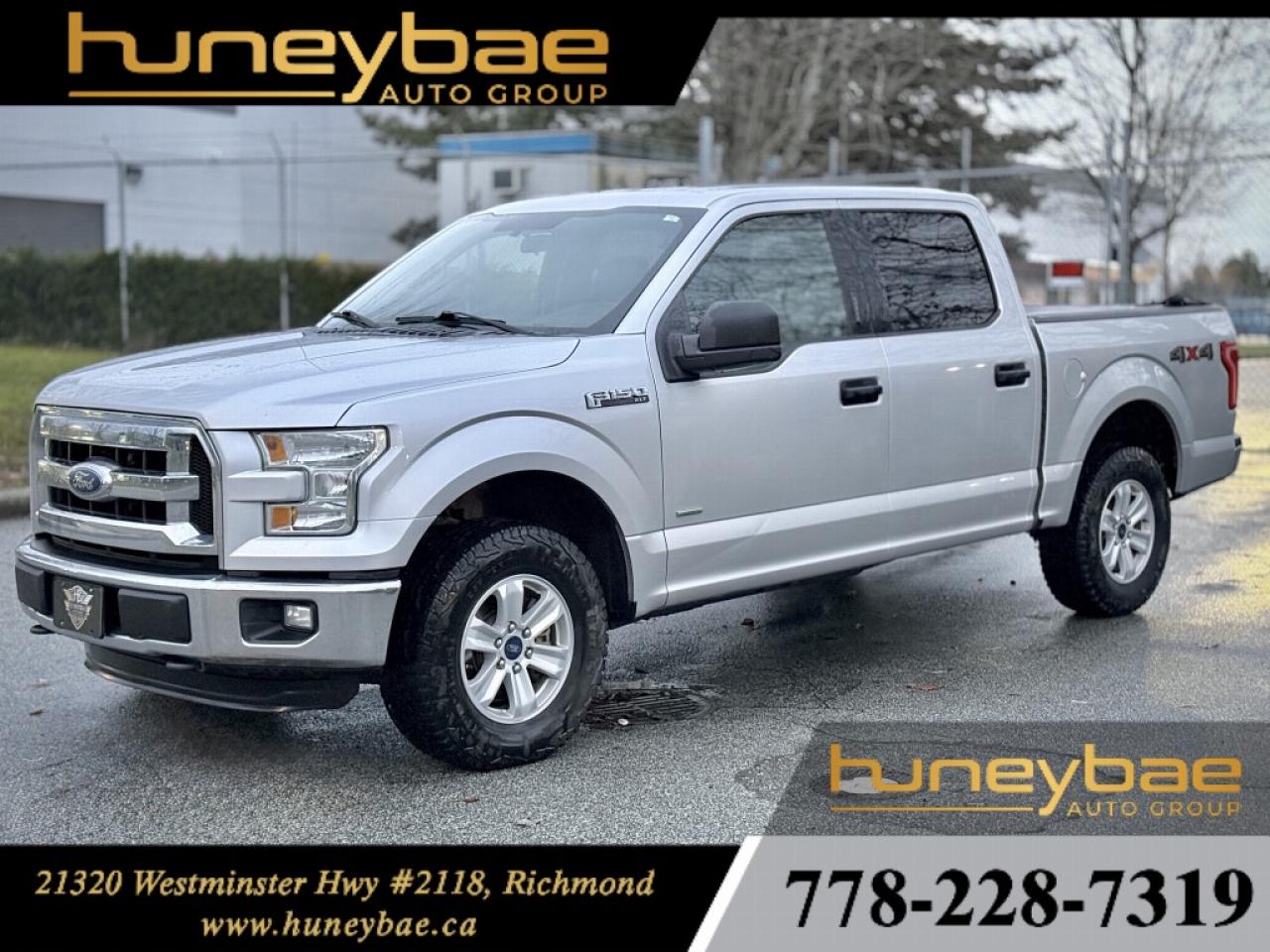 <p>2015 FORD F-150 XLT</p>
<p>Fresh Trade !! Rare Find</p>
<p>Clean title</p>
<p>4X4</p>
<p>Disclaimer- All used cars are subject to $995 doc fee & taxes. Varies with vehicle & lenders.</p>
<p>VIEWINGS BY APPOINTMENT ONLY,</p>
<p>CALL OR EMAIL FOR VIEWING.</p>
<p>Stock#HB477</p>
<p>DL#50529</p>
<p>Don&rsquo;t like your current car??</p>
<p>New Comers??</p>
<p>NO CREDIT/ BAD CREDIT??</p>
<p>High Interest rate??</p>
<p>7782287319</p>
<p>WE WILL GET YOU APPROVED* (conditions apply)</p>