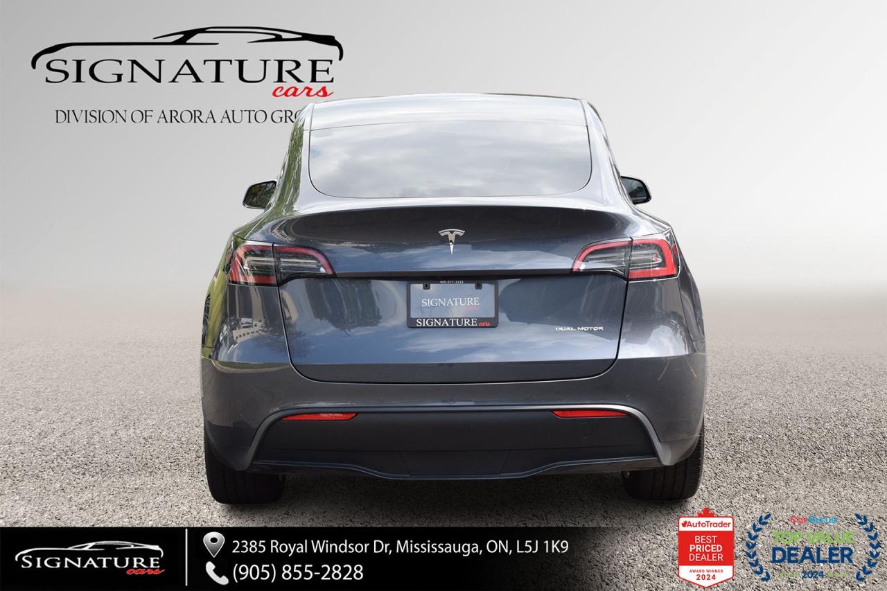 2022 Tesla Model Y LR AWD No Accident White Leather Autopilot Navigat Photo