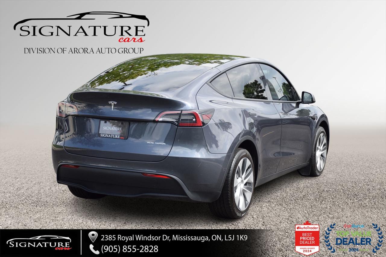 2022 Tesla Model Y LR AWD NO ACCIDENT WHITE LEATHER AUTOPILOT COMPUTE Photo