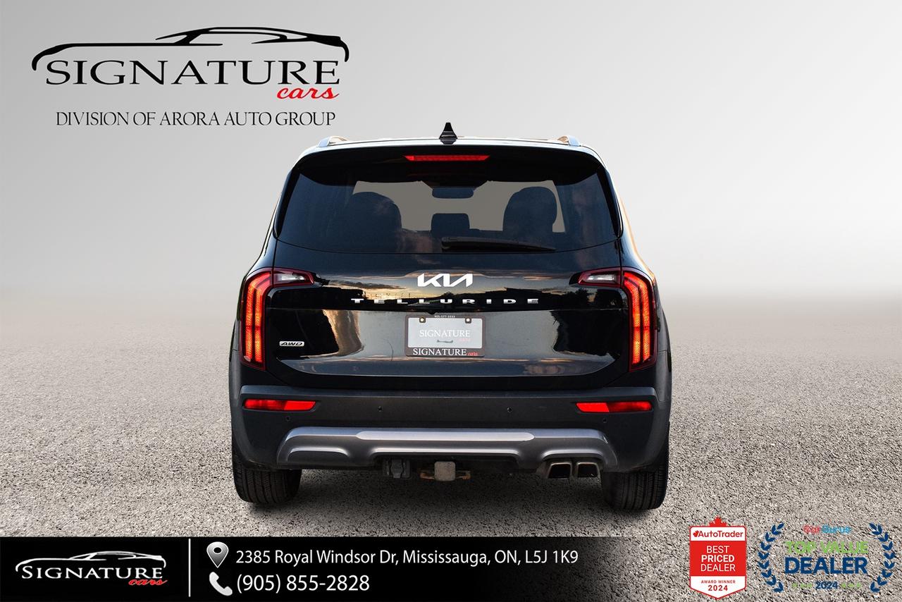 2022 Kia Telluride SX AWD No Accident 8 Seater Panoroof BSM ACC Photo