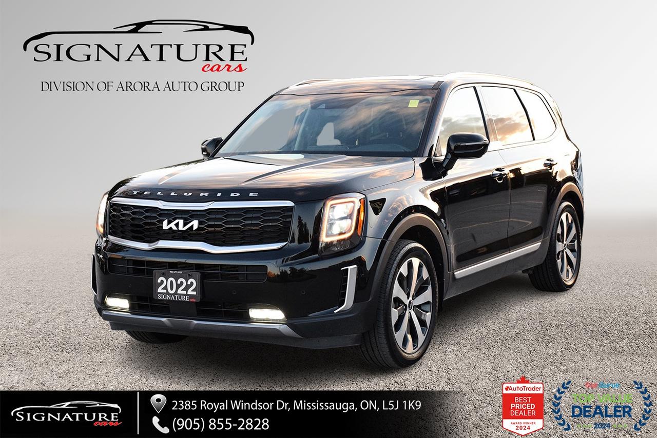 2022 Kia Telluride SX AWD No Accident 8 Seater Panoroof BSM ACC Photo0