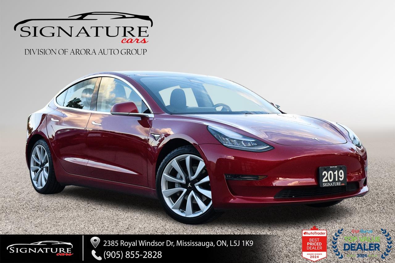 2019 Tesla Model 3 LR AWD NO ACCIDENT AUTOPILOT Photo0
