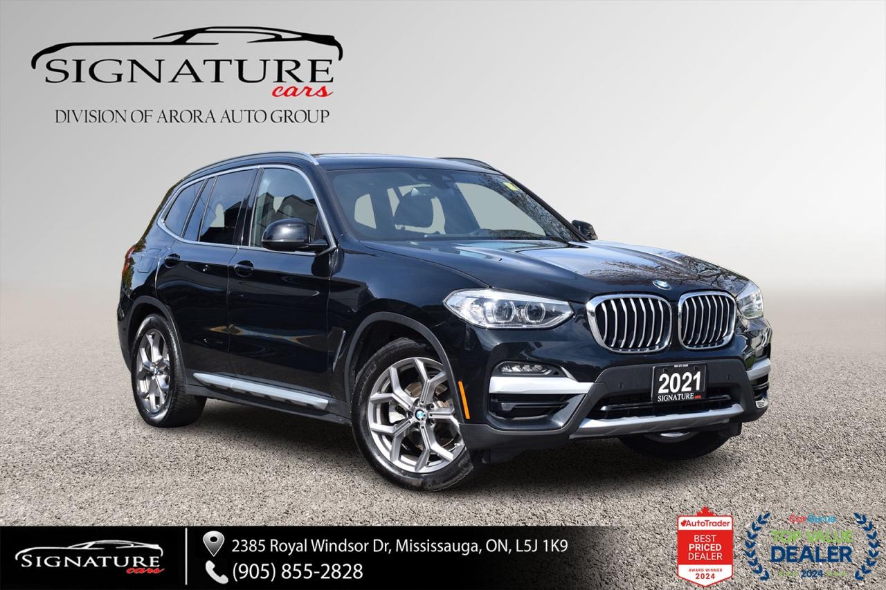 2021 BMW X3 xDrive30e NO ACCIDENT PANO ROOF LDW FCM BSM Photo0