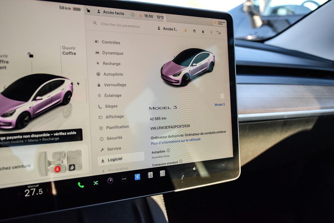 2023 Tesla Model 3 SRP RWD NO ACCIDENT AUTOPILOT Photo