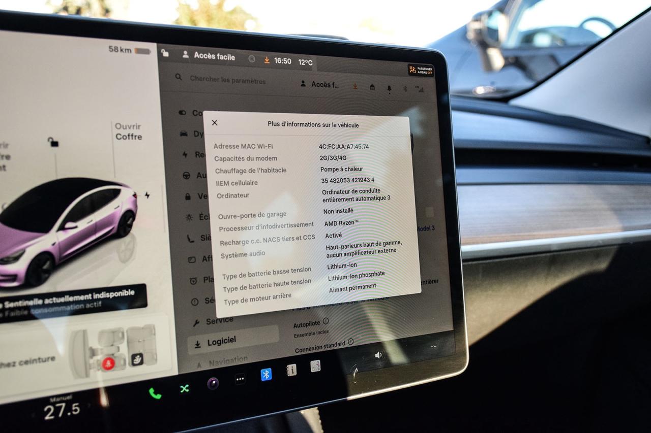 2023 Tesla Model 3 SRP RWD NO ACCIDENT AUTOPILOT Photo