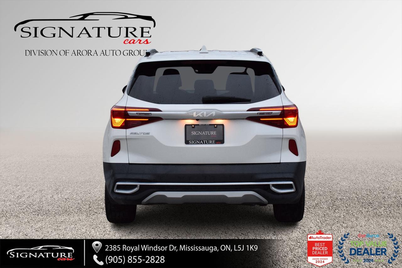 2022 Kia Seltos SX NO ACCIDENTS BURGUNDY LEATHER ADAPTIVE CRUISE B Photo4