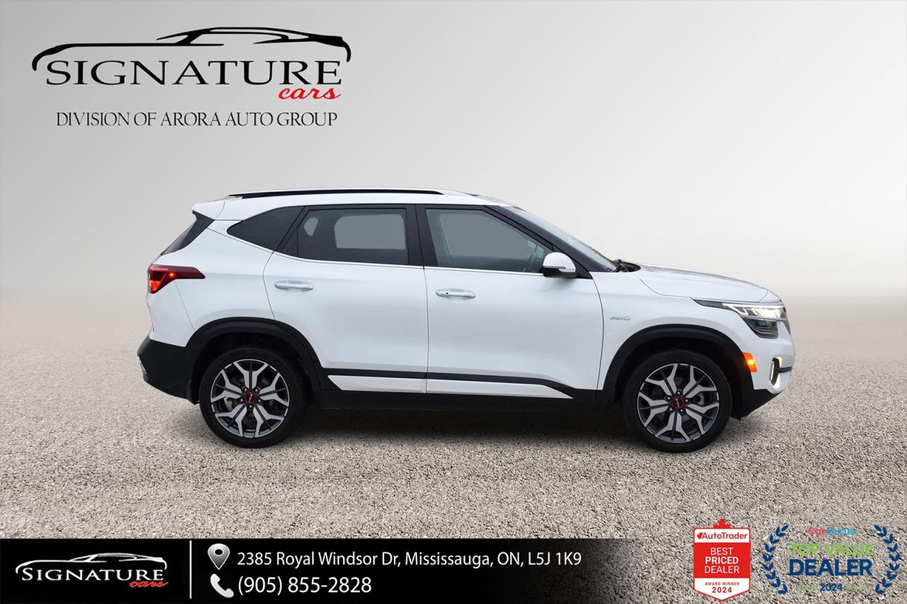 2022 Kia Seltos SX NO ACCIDENTS BURGUNDY LEATHER ADAPTIVE CRUISE B Photo