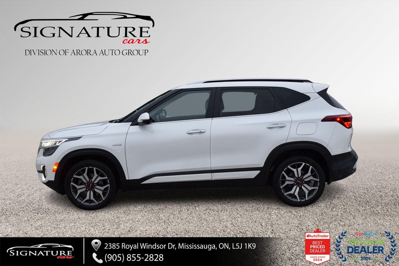 2022 Kia Seltos SX NO ACCIDENTS BURGUNDY LEATHER ADAPTIVE CRUISE B Photo