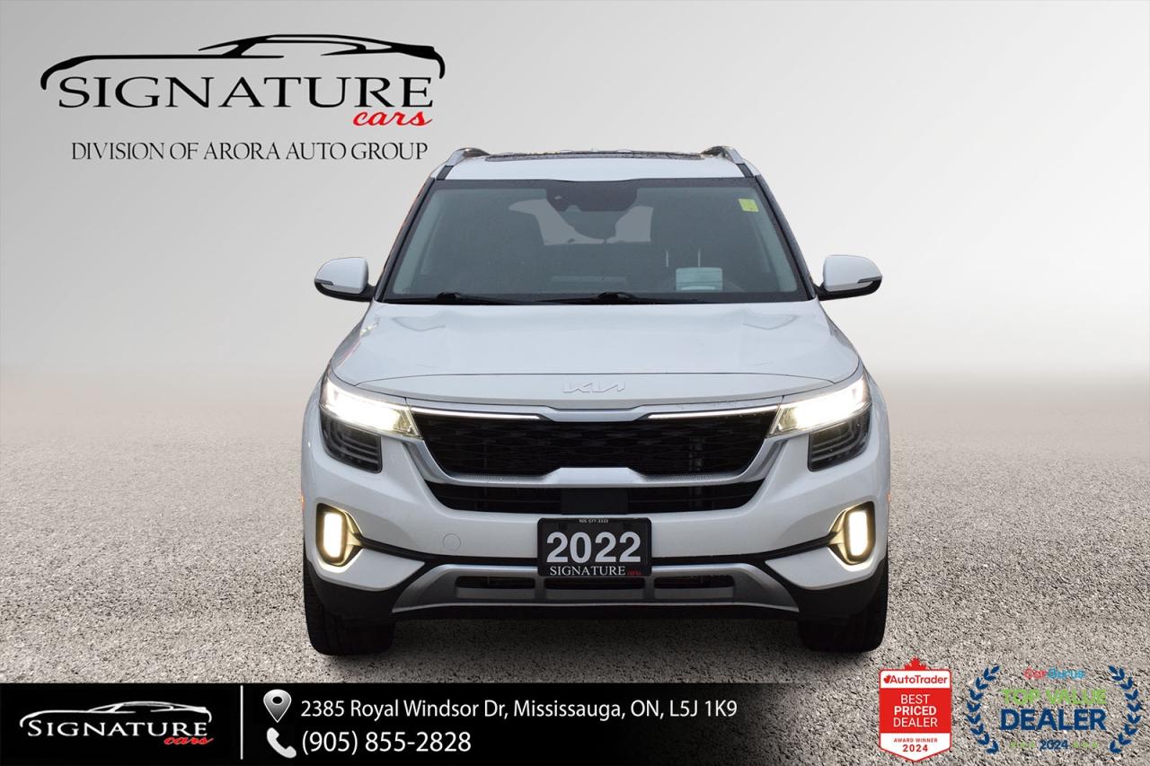 2022 Kia Seltos SX NO ACCIDENTS BURGUNDY LEATHER ADAPTIVE CRUISE B Photo