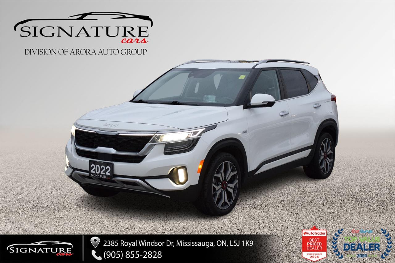 2022 Kia Seltos SX NO ACCIDENTS BURGUNDY LEATHER ADAPTIVE CRUISE B Photo