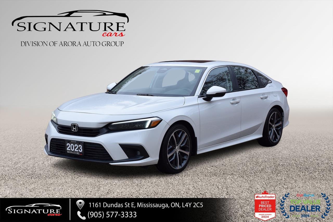 2023 Honda Civic TOURING / NO ACCIDENT / SUNROOF / LEATHER /NAVI Photo
