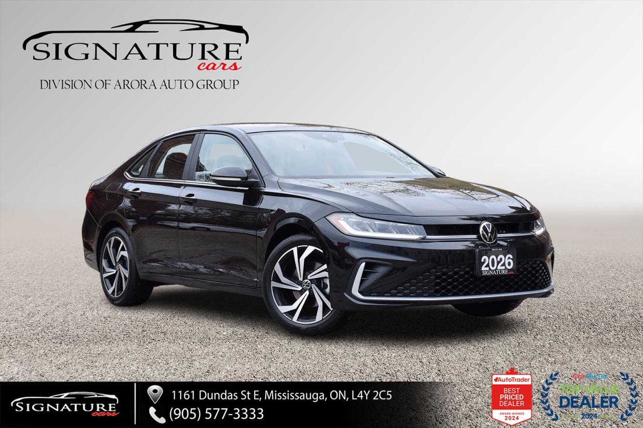 2026 Volkswagen Jetta HIGHLINE / CLEAN CARFAX / SUNROOF / LEATHER / NAVI Photo0