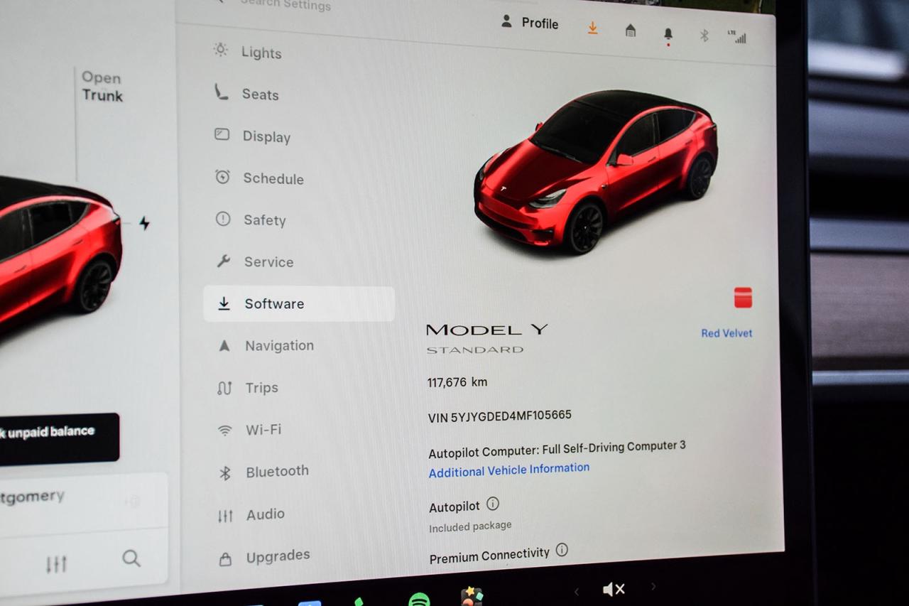 2021 Tesla Model Y STANDARD RANGE NO ACCIDENT AUTOPILOT Photo