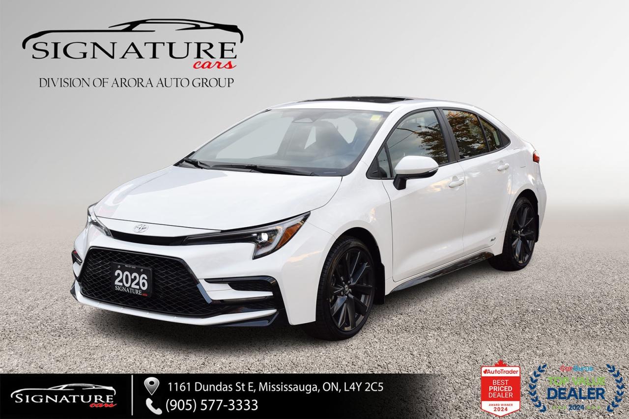 2026 Toyota Corolla Hybrid SE AWD / CLEAN CARFAX / SUNROOF / CARPLAY / BSM Photo