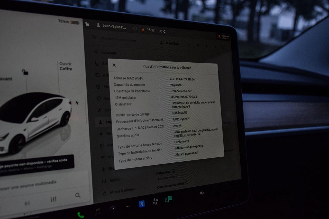2022 Tesla Model 3 SRP RWD No Accident Autopilot Navigation Photo