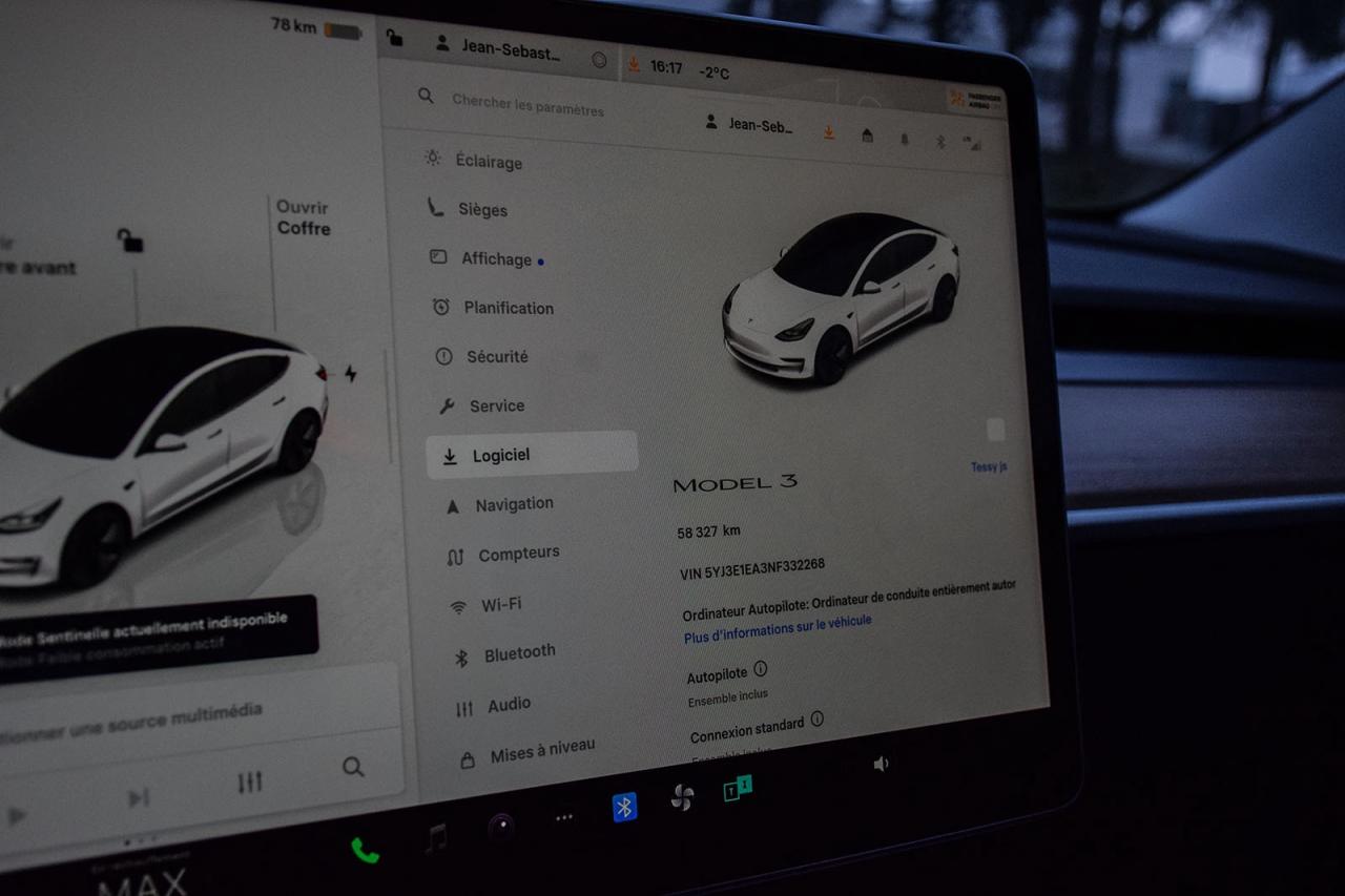2022 Tesla Model 3 SRP RWD NO ACCIDENT AUTOPILOT BSM Photo
