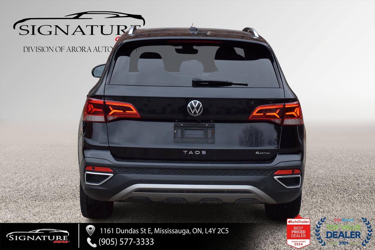 2022 Volkswagen Taos HIGHLINE / NO ACCIDENT / SUNROOF / LEATHER / NAVI Photo4