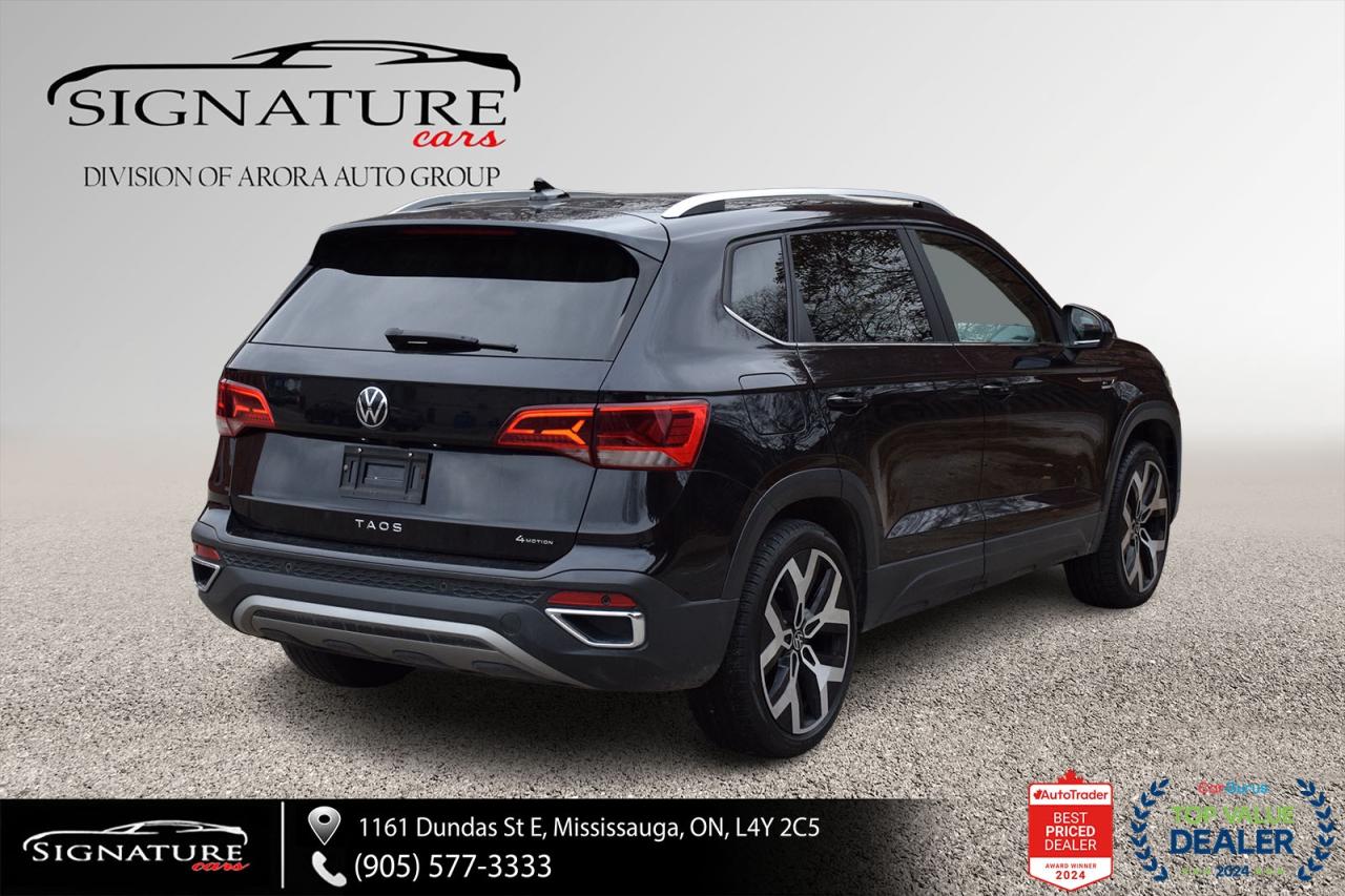 2022 Volkswagen Taos HIGHLINE / NO ACCIDENT / SUNROOF / LEATHER / NAVI Photo3