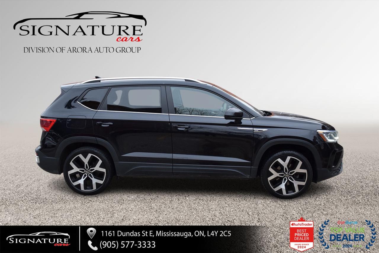 2022 Volkswagen Taos HIGHLINE / NO ACCIDENT / SUNROOF / LEATHER / NAVI Photo2