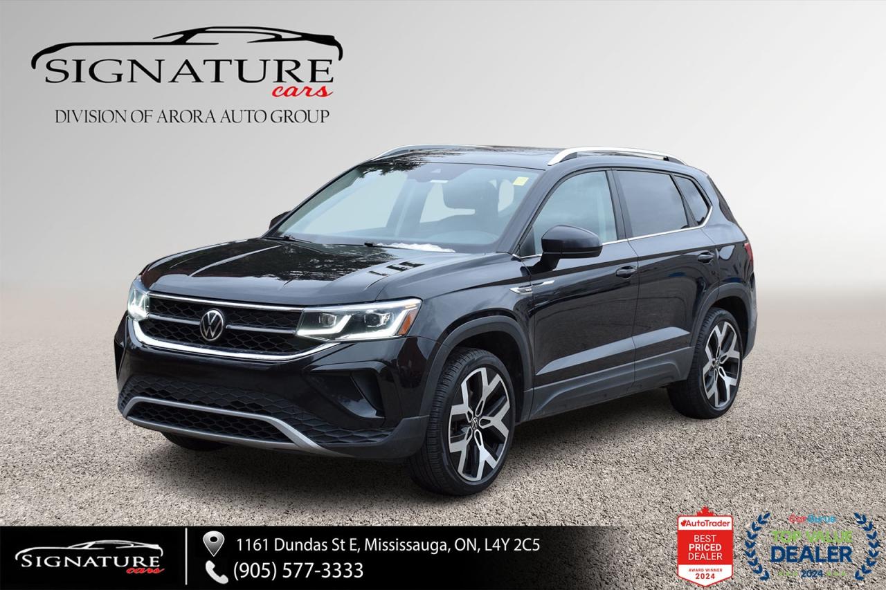 2022 Volkswagen Taos HIGHLINE / NO ACCIDENT / SUNROOF / LEATHER / NAVI Photo