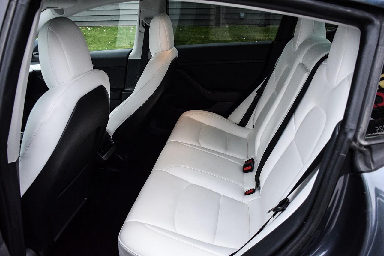 2022 Tesla Model 3 SRP No Accident White Leather Autopilot Navigation Photo