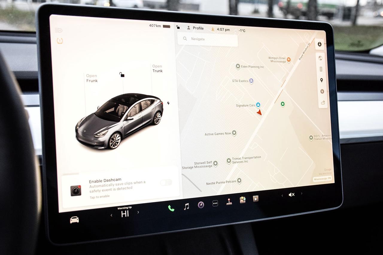 2022 Tesla Model 3 SRP No Accident White Leather Autopilot Navigation Photo