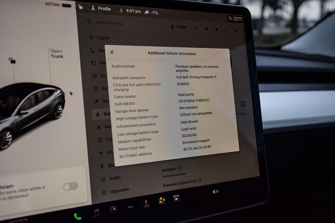2022 Tesla Model 3 SRP No Accident White Leather Autopilot Navigation Photo