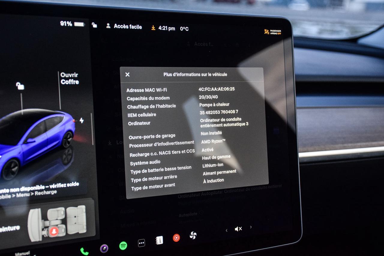 2023 Tesla Model 3 Long Range AWD NO ACCIDENT AUTOPILOT BSM Photo