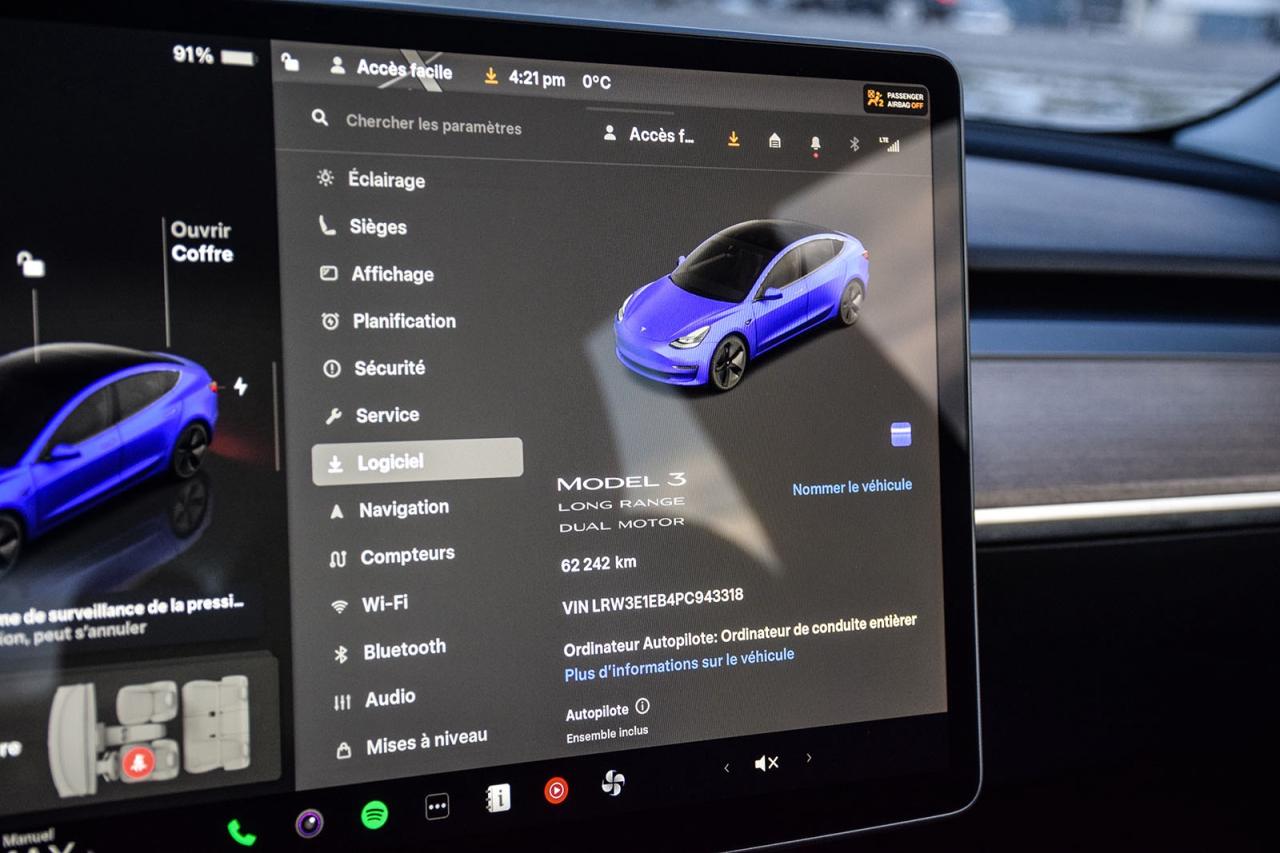 2023 Tesla Model 3 Long Range AWD NO ACCIDENT AUTOPILOT BSM Photo
