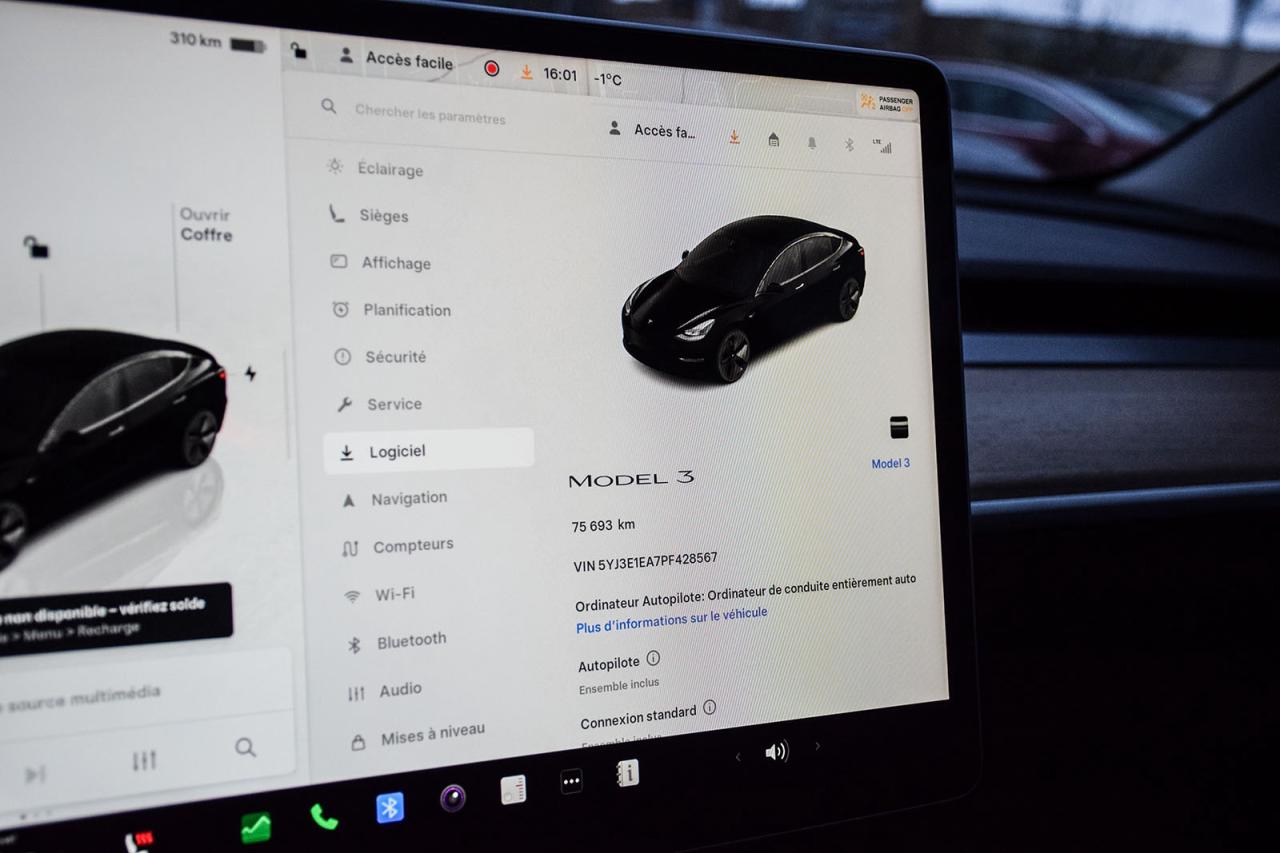 2023 Tesla Model 3 SRP RWD NO ACCIDENT AUTOPILOT BSM Photo