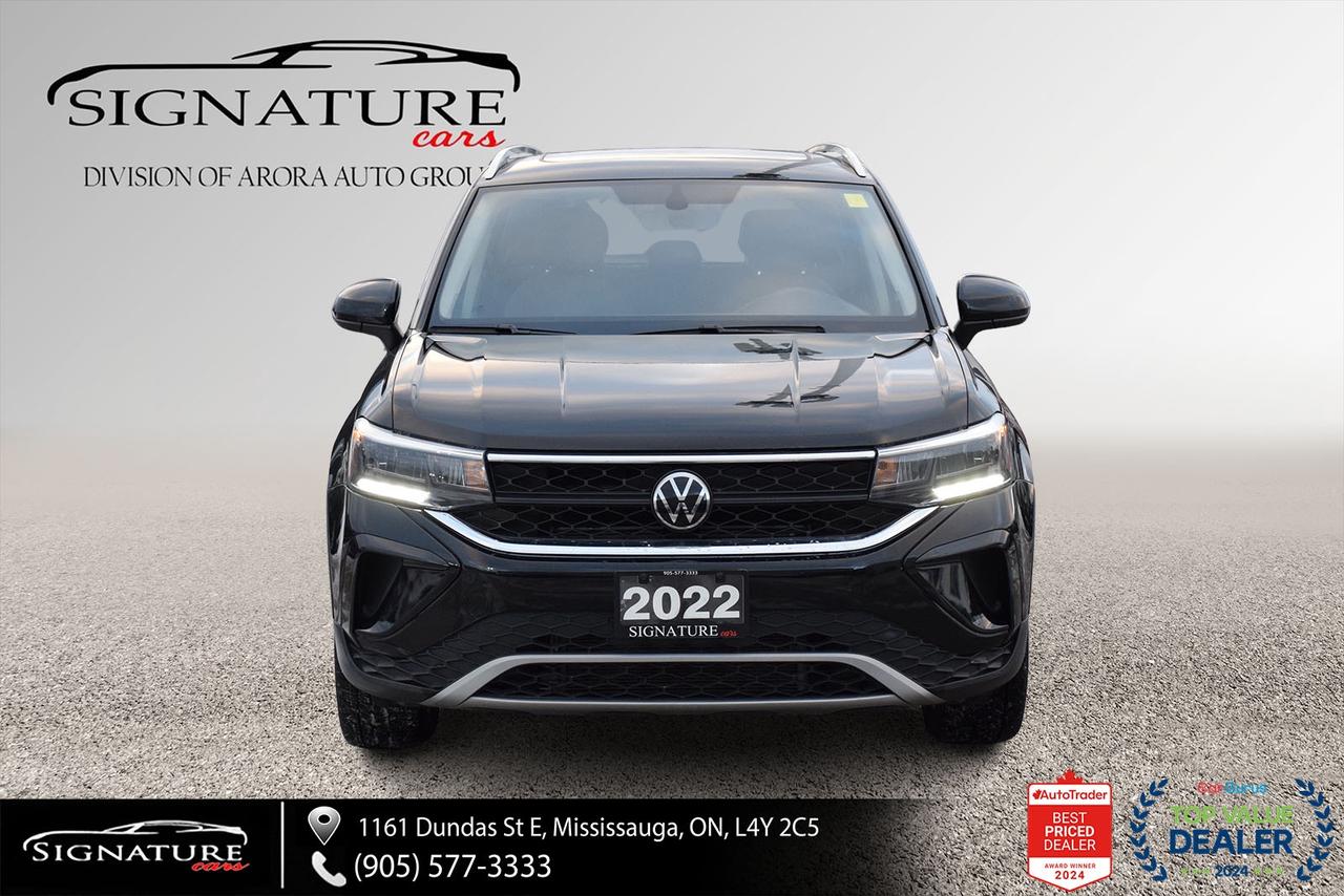 2022 Volkswagen Taos Comfortline AWD No Accident Digital Dash Panoroof Photo