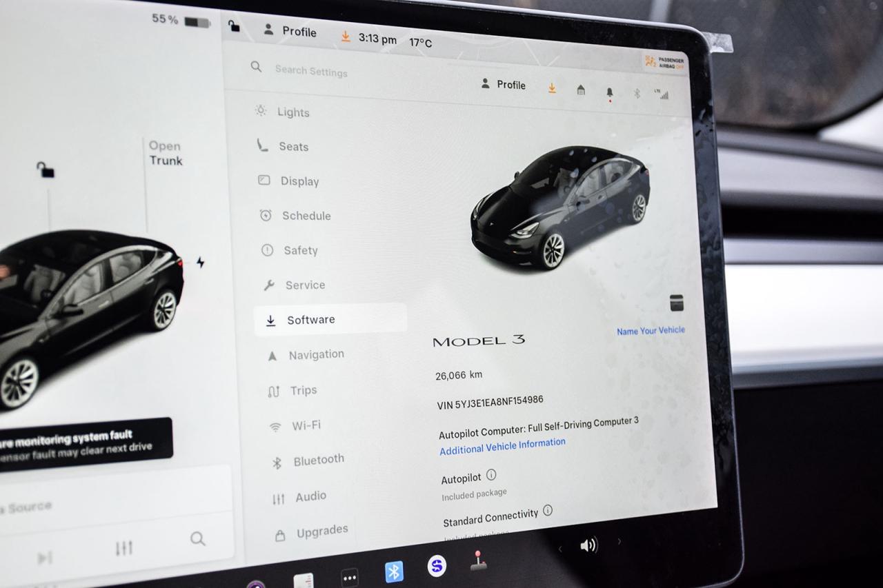 2022 Tesla Model 3 STANDARD RANGE NO ACCIDENT AUTOPILOT Photo