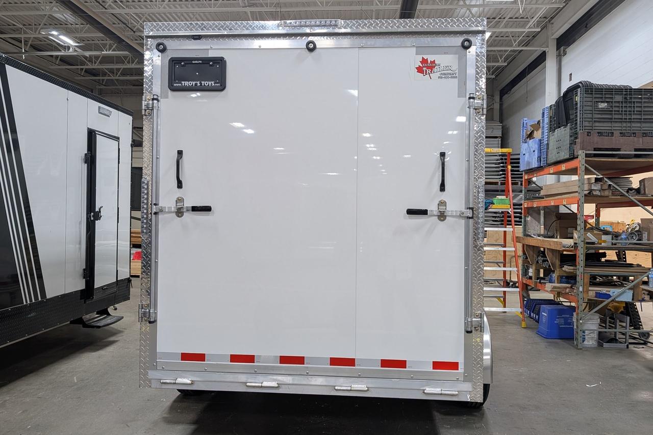 2025 Canadian Trailer Company 7x16 V-Nose Cargo Trailer Aluminum Tandem Axle Photo3