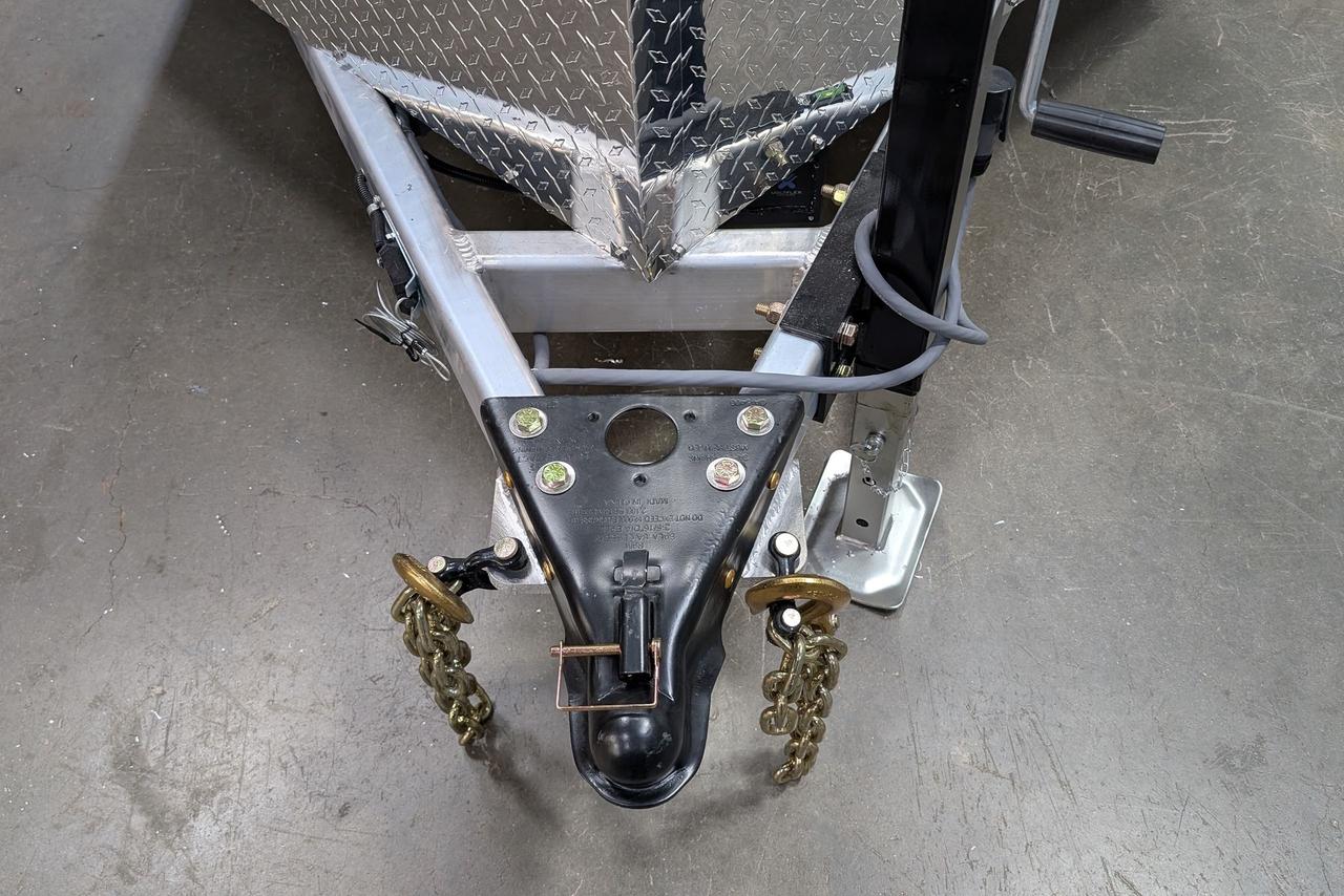 2025 Canadian Trailer Company 7x16 V-Nose Cargo Trailer Aluminum Tandem Axle Photo5