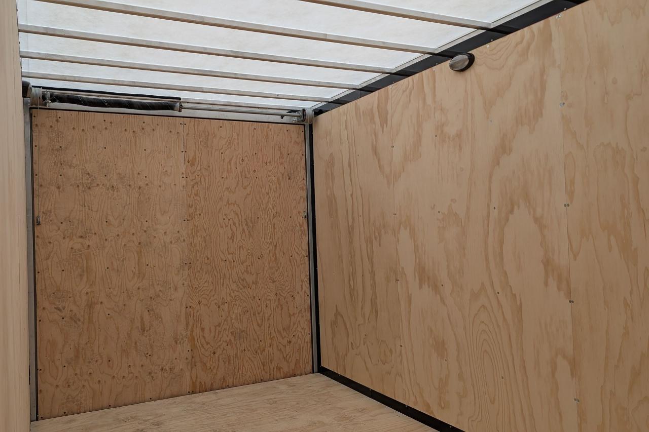 2025 Canadian Trailer Company 7x16 V-Nose Cargo Trailer Aluminum Tandem Axle Photo2