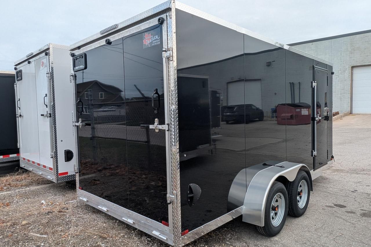 2025 Canadian Trailer Company 7x16 V-Nose Cargo Trailer Aluminum Tandem Axle Photo8