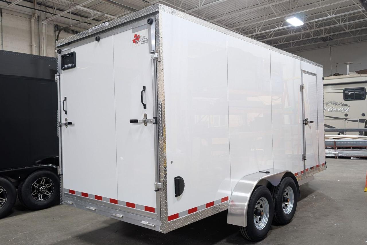 2025 Canadian Trailer Company 7x16 V-Nose Cargo Trailer Aluminum Tandem Axle