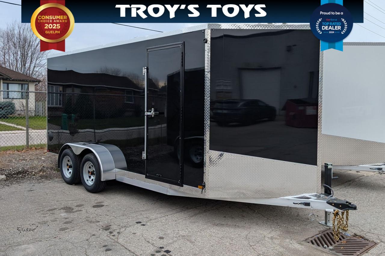 2025 Canadian Trailer Company 7x16 V-Nose Cargo Trailer Aluminum Tandem Axle