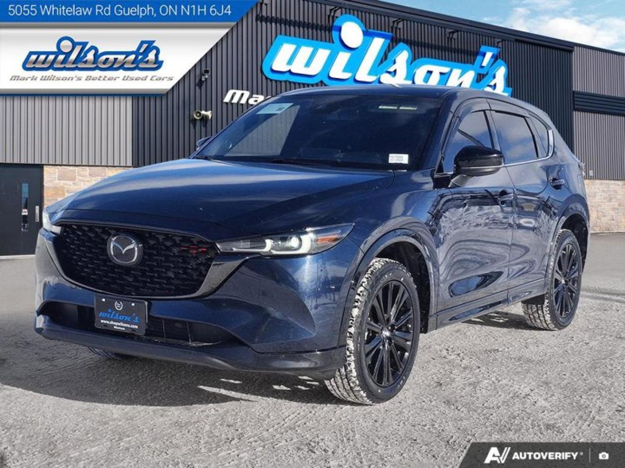 2023 Mazda CX-5 Sport Design Turbo AWD | Sunroof | Blind Spot Monitor | Heated and Cooled Seats | and More ! Photo