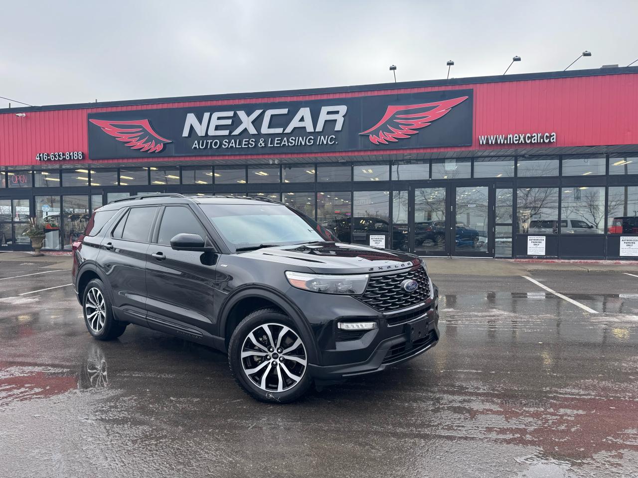 2023 Ford Explorer ST-LINE 4WD 7 PASS LEATHER PAN/ROOF NAV B/SPOT CAM