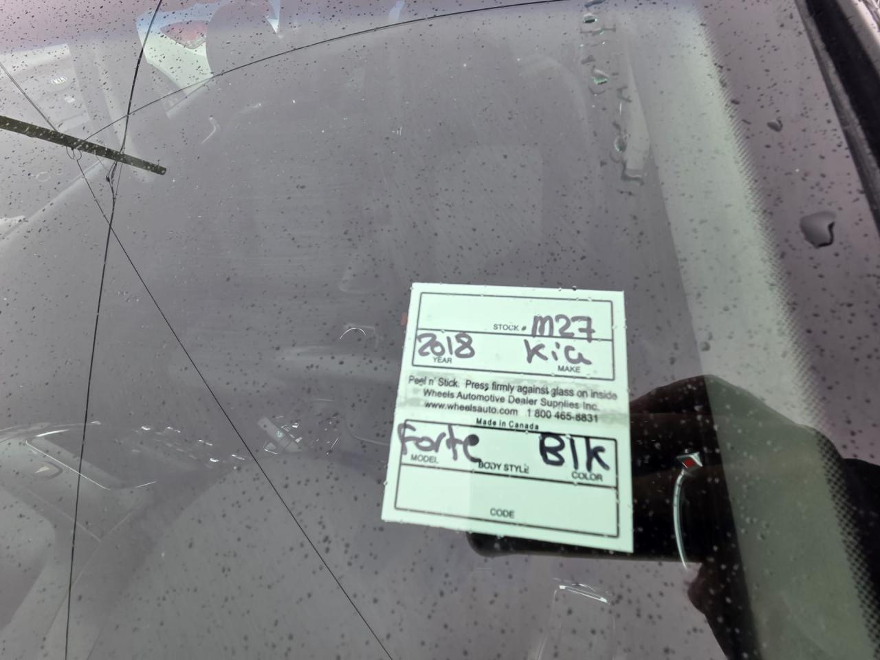 2018 Kia Forte LX, AUTO, 4 CYL, CAM, SCREEN, ONLY 186KMS, CERT Photo