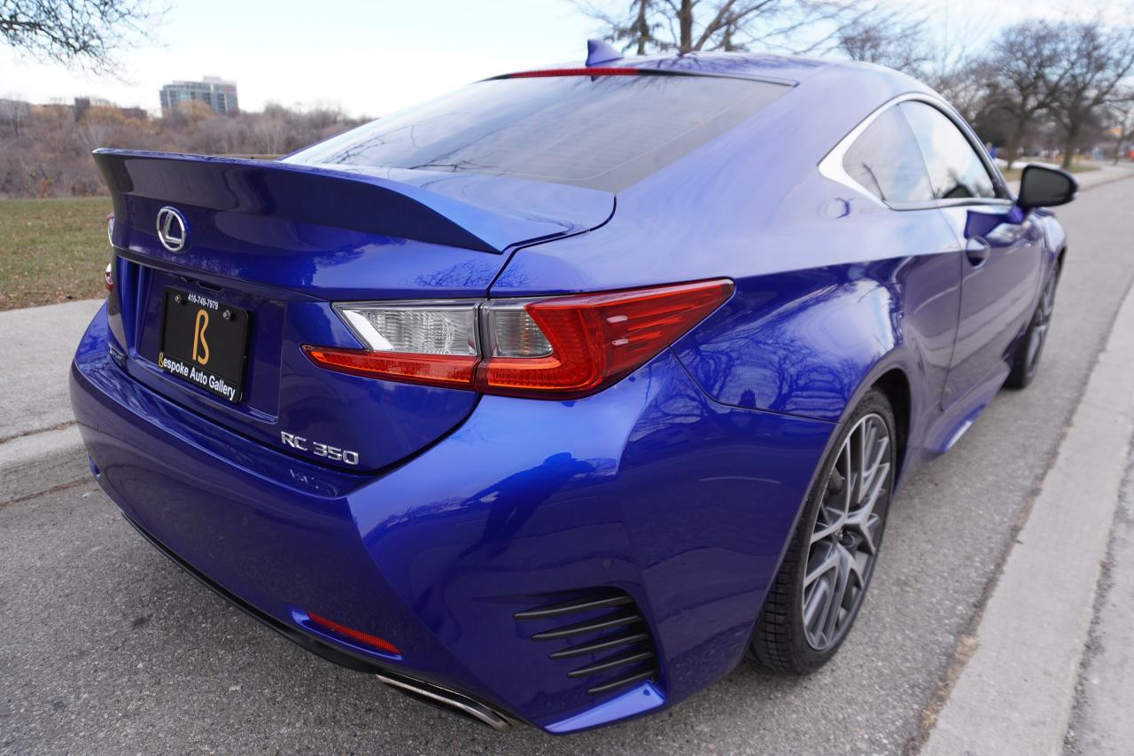 2015 Lexus RC 350 F-SPORT / NO ACCIDENTS / STUNNING COLOUR / LOCAL Photo3