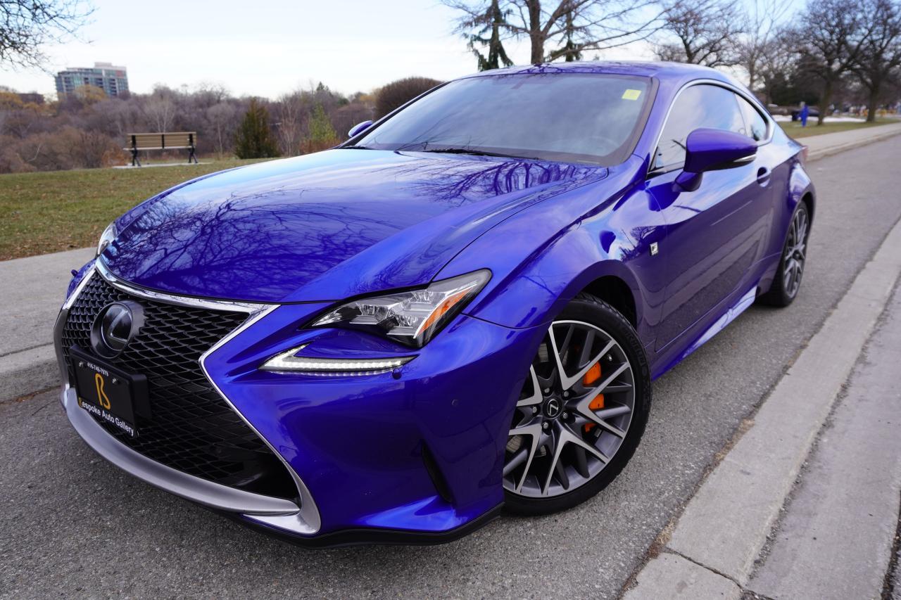 2015 Lexus RC 350 F-SPORT / NO ACCIDENTS / STUNNING COLOUR / LOCAL