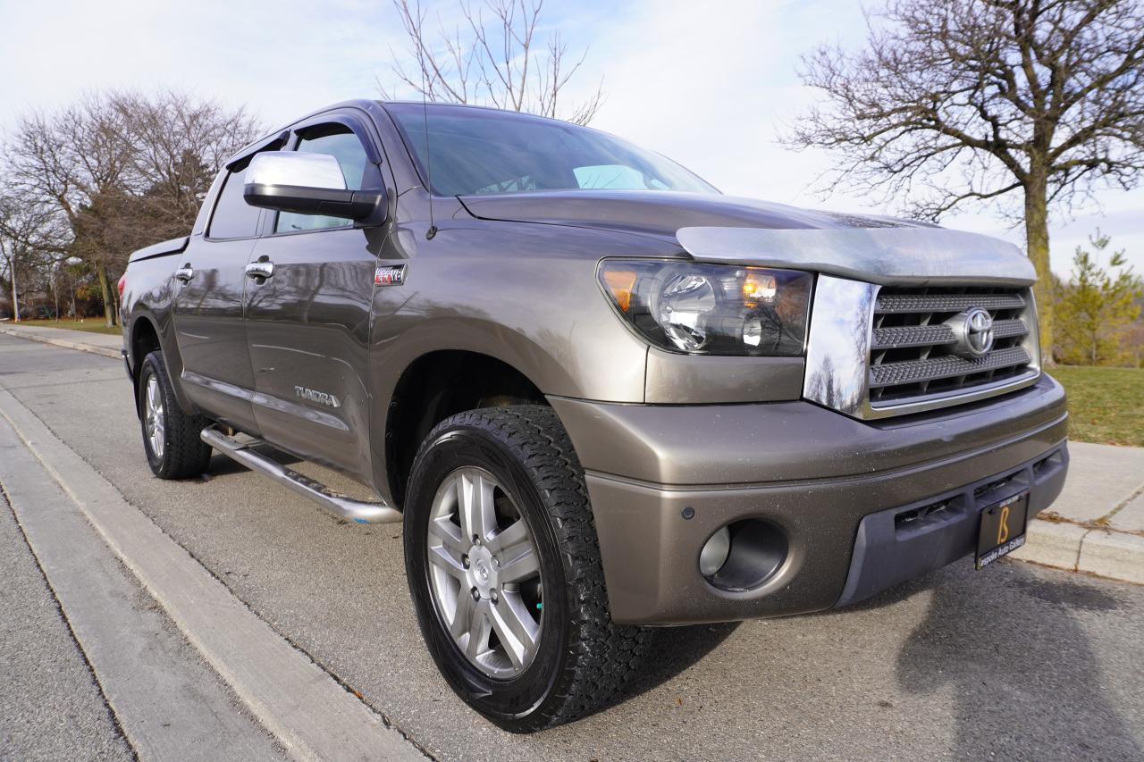2007 Toyota Tundra LIMITED / CREWMAX / NAVIGATION / GREAT SHAPE /5.7L Photo