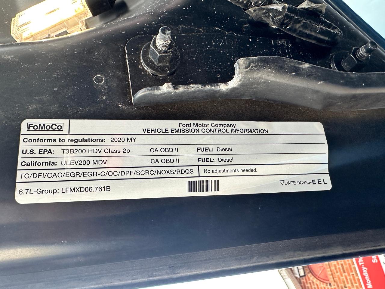 2020 Ford SUPER DUTY F-250 SRW LARIAT4x4Crew 6.7 Diesel Htd/Cool-Lthr Pano NAV XM Photo