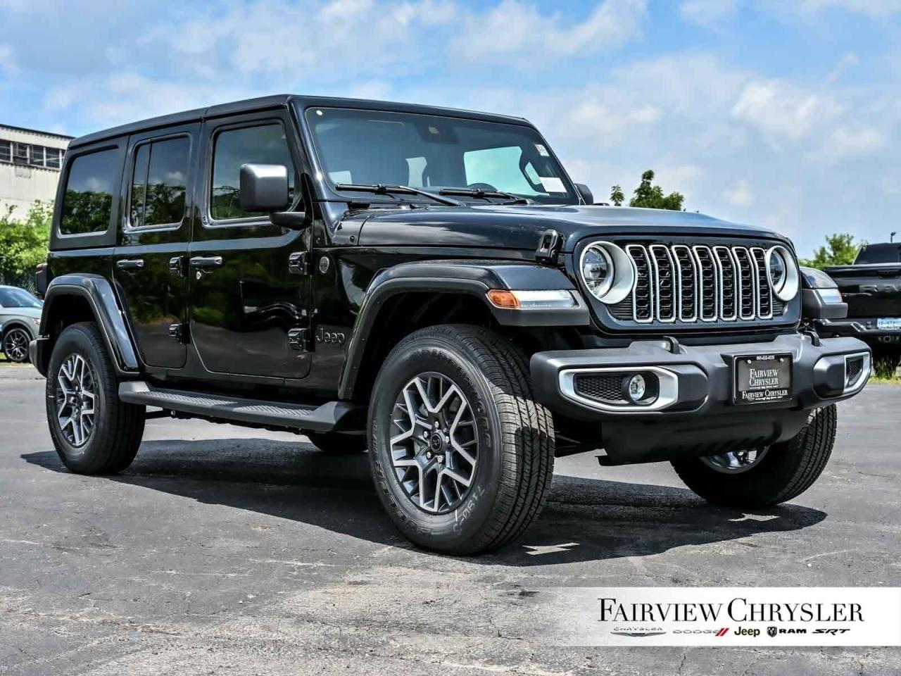 2025 Jeep Wrangler Sahara BLIND SPOT   3.6L V6   TRAILER TOW   CARPLA Photo