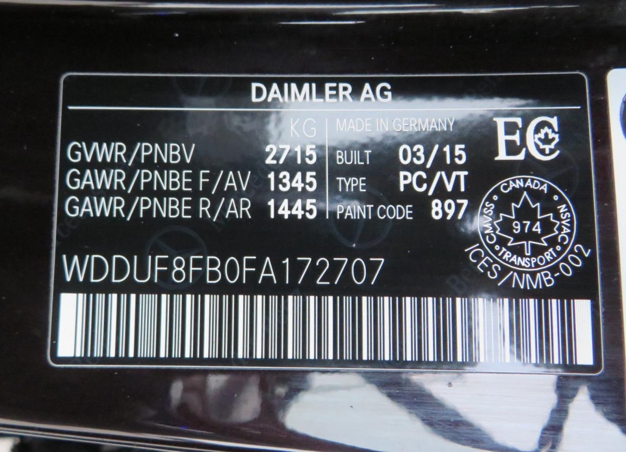 2015 Mercedes-Benz S-Class 4dr Sdn S 550 4MATIC SWB Photo